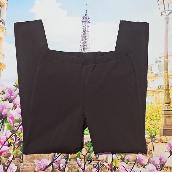 Doncaster Collection Skinny Brown Leggings Pants Size 6 - Picture 2 of 4